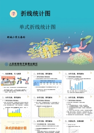 单式折线统计图
