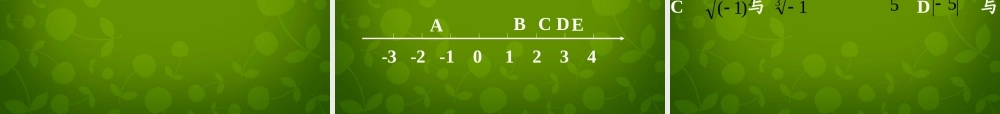 八年级数学上册 13.3 实数课件1 新人教版 课件