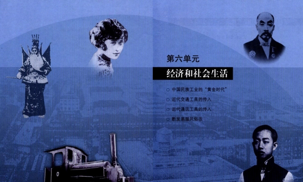 中学八年级历史上册 第19课 中国近代民族工业的发展课件 新人教版 课件