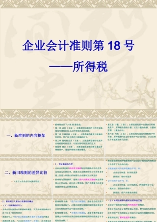企业会计准则第18号----所得税