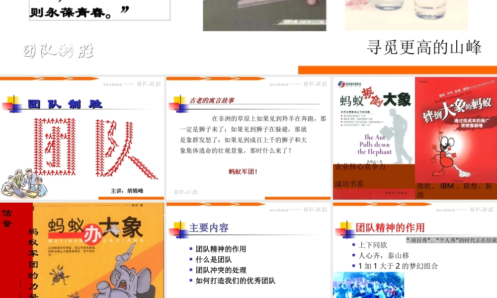 《团队制胜-什么是团队-如何取胜》