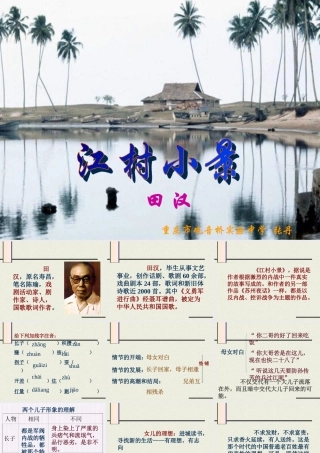江村小景精品课件