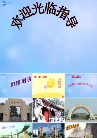 中学主题班会(放飞理想 展翅飞翔)课件