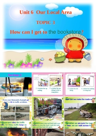 七年级英语下册：Unit 6 Topic 3 How can I get to the bookstore Section C课件仁爱版 课件