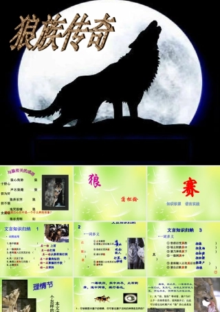 中学七年级语文上册 专题 狼课件2 苏教版 课件