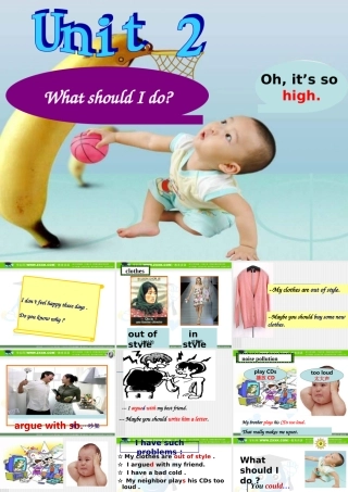 八年级英语unit 2 What should I do_ Period 1--5 全部课件