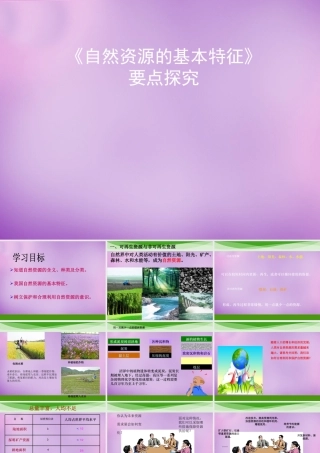 八年级地理上册 3.1(自然资源的基本特征)要点探究课件 新人教版 课件