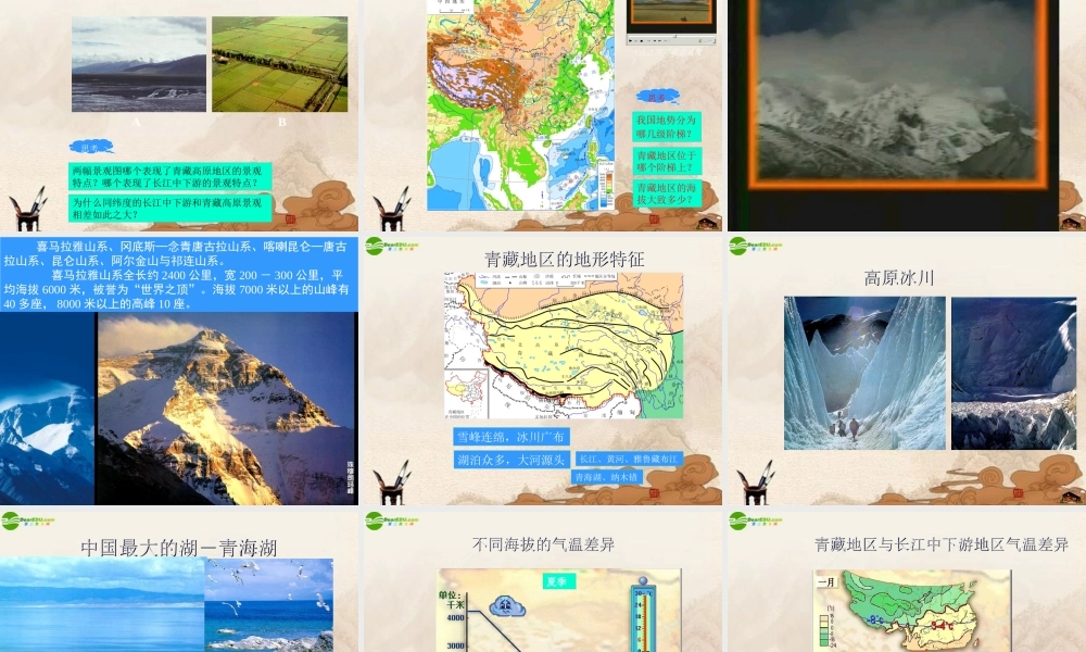 八年级地理下册 第五章中国的地理差异课件 人教新课标版 课件