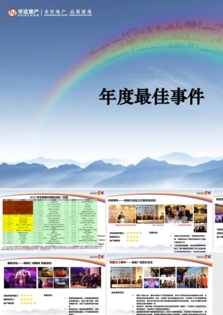 2012年华远地产--度最佳事件-湖南-华远华中心-看长沙第一江景豪宅如何做圈层营销
