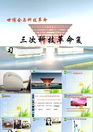 中考历史 世博会与科技革命 三次科技革命复习课件