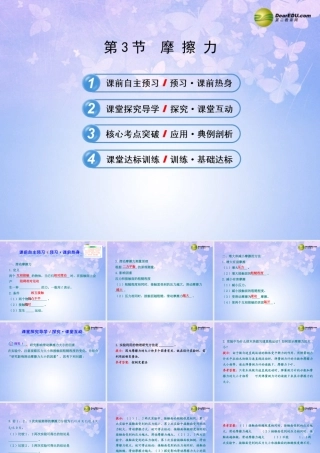 八年级物理下册 第八章 第3节(摩擦力)复习课件 (新版)新人教版 课件