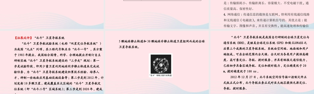 九年级物理全册 第十五章 怎样传递信息 通信技术简介课件 (新版)北师大版 课件