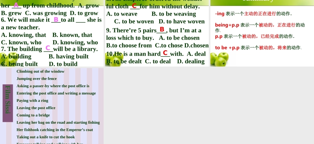 人教版高一英语Unitrammar 课件