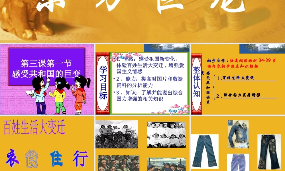 九年级政治 2-3(腾飞的东 方 巨 龙)课件鲁教版 课件