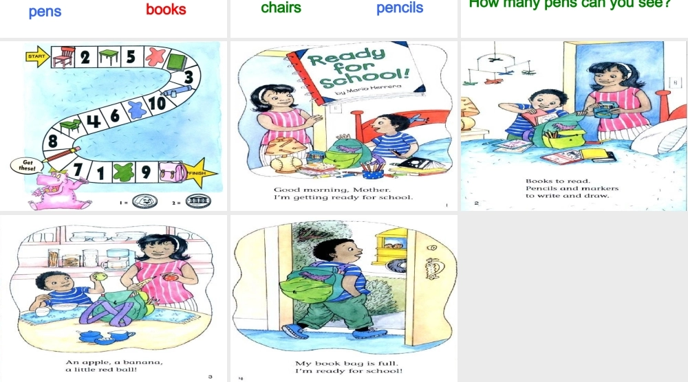 人教PEP四年级英语上册Unit1-my-classroom