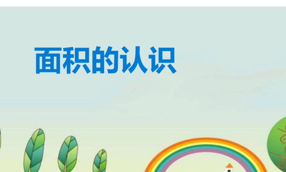 信息窗一(面积和面积单位)-(2)