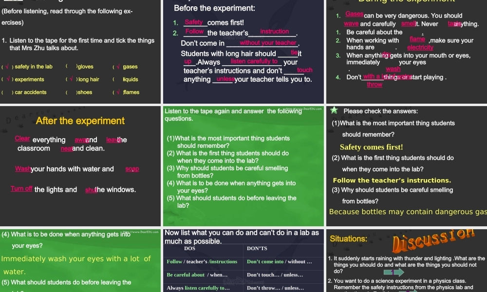 人教版高一英语Unit16 Scientists at work2 课件