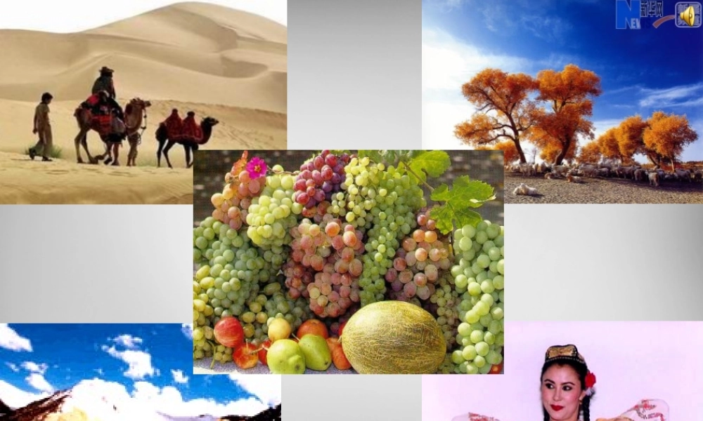 八年级地理下册 8.3(新疆维吾尔自治区的地理概况与区域开发)课件1 (新版)湘教版 课件