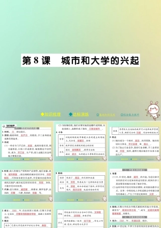 大学的兴起课件 川教版 课件