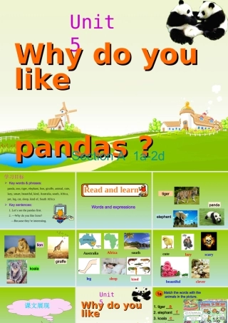 学练优七英下Unit5-Section-A-第一课时