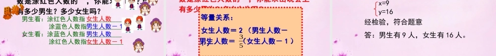 中学七年级数学下册(8.3 二元一次方程组解决实际问题)课件 (新版)新人教版 课件