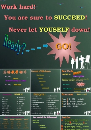 九年级英语 Revision课件 人教新目标版 课件