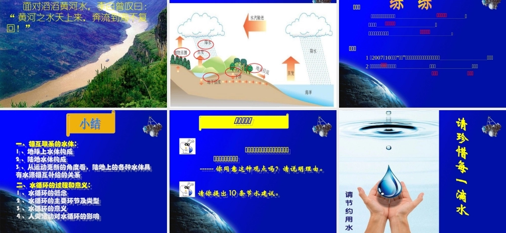 自然界的水循环