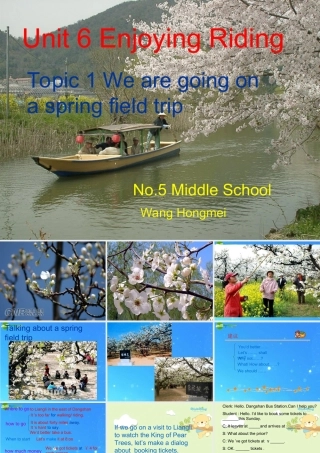 九年级英语下册 Unit 6 Entertanment and friendship Topic 1 仁爱版 课件