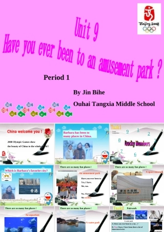 八年级英语下册 Unit9 Have you ever been to an amusement park 课件1 人教新目标版 课件