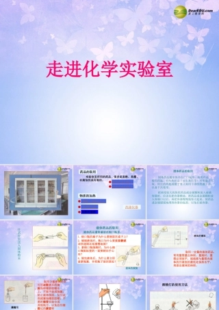 中学九年级化学上册 1.3 走进化学实验室课件 新人教版 课件