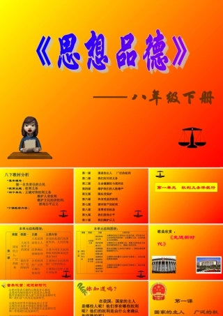 八年级政治 人民当家作主的国家课件 新课标 人教版 课件
