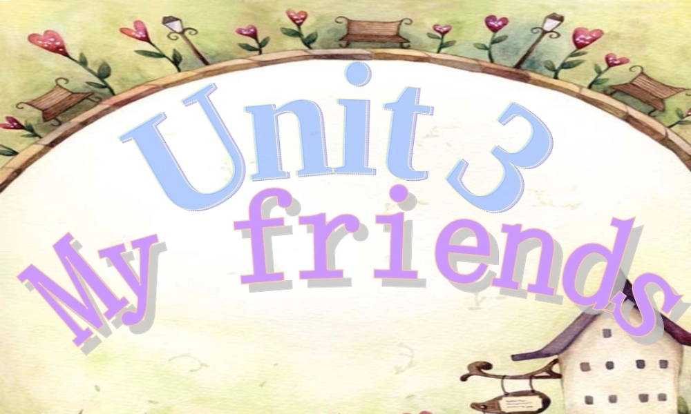人教版四年级英语上册unit-33my-friend4