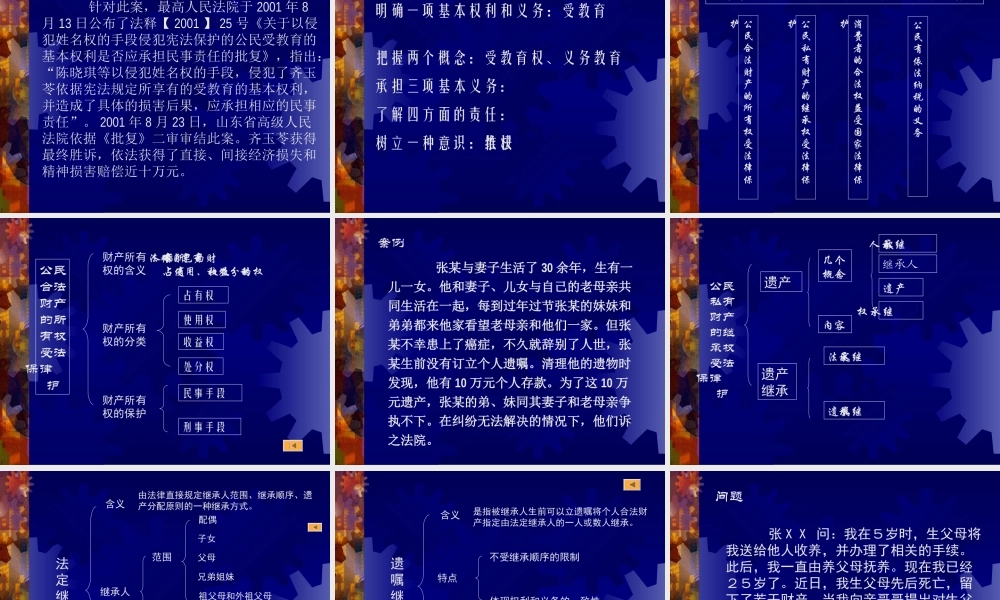 八年级政治复习11-12课课件