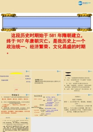 中考历史(繁荣与开放的社会)复习课件1 课件