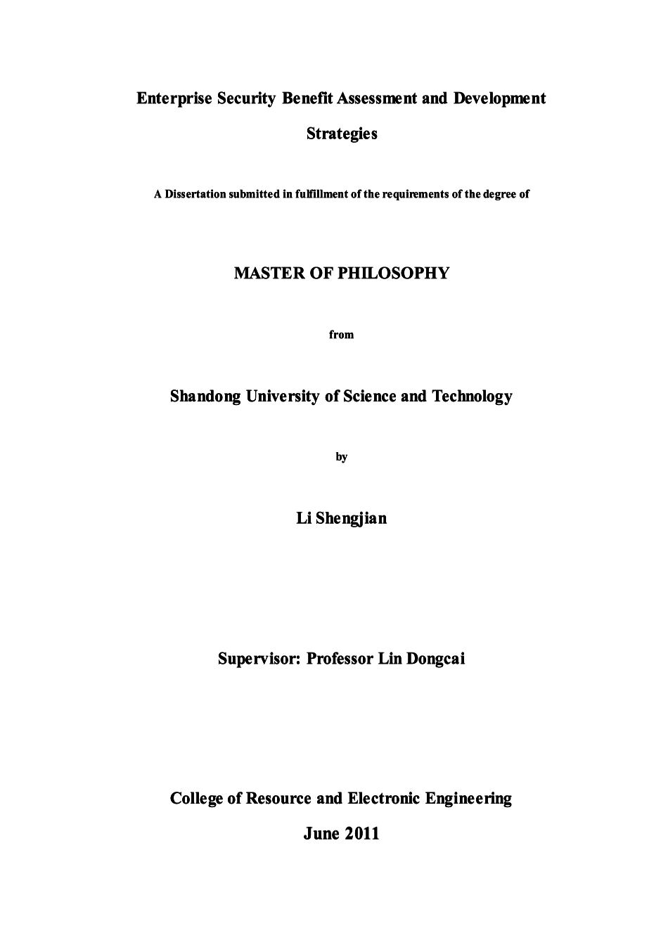 企业安全效益评价及发展对策研究_第3页