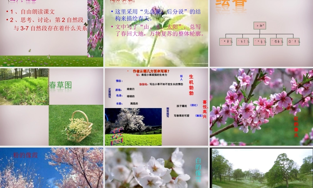 七年级语文上册 第四单元 第16课(春)课件 冀教版 课件