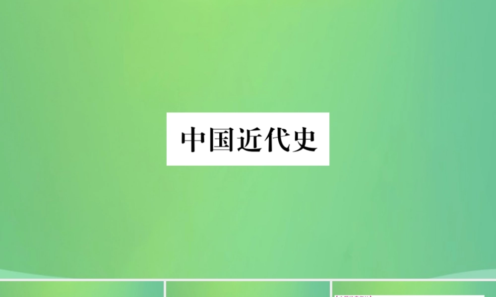 中考历史复习 第一篇 教材系统复习 2 中国近代史 第一学习主题 列强的侵略与中国人民的抗争讲解课件