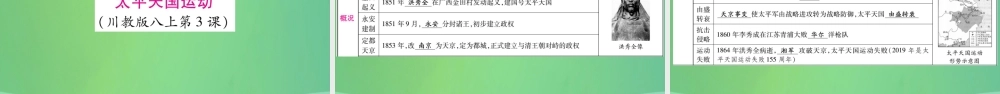 中考历史复习 第一篇 教材系统复习 2 中国近代史 第一学习主题 列强的侵略与中国人民的抗争讲解课件