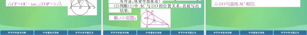 中考数学复习 专题7 圆的综合(精讲)课件
