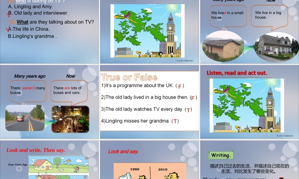 Unit1Welivedinasmallhouse.