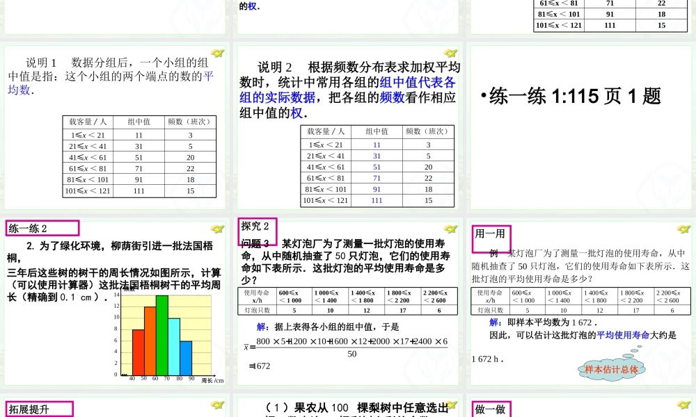 加权平均数(2)