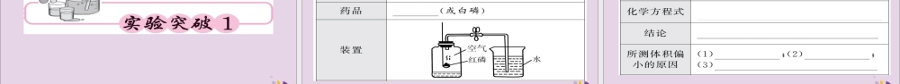 中考化学总复习 第一轮复习 系统梳理 夯基固本 第3讲 空气课件
