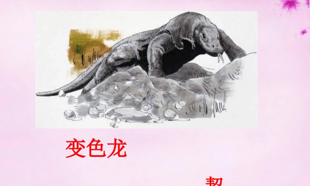 九年级语文下册 27(变色龙)课件 新人教版 课件