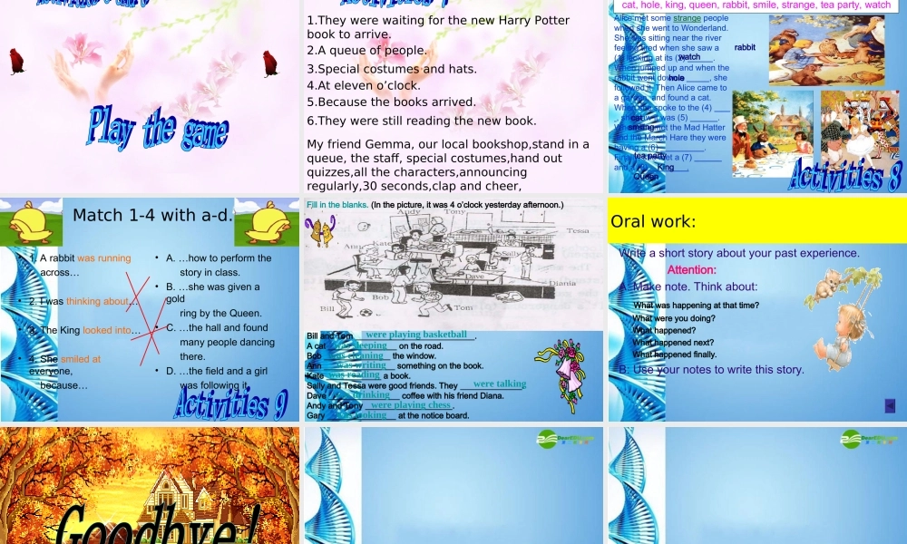 八年级英语上册 Module 6 Unit 3精品课件 外研版(小学起点)