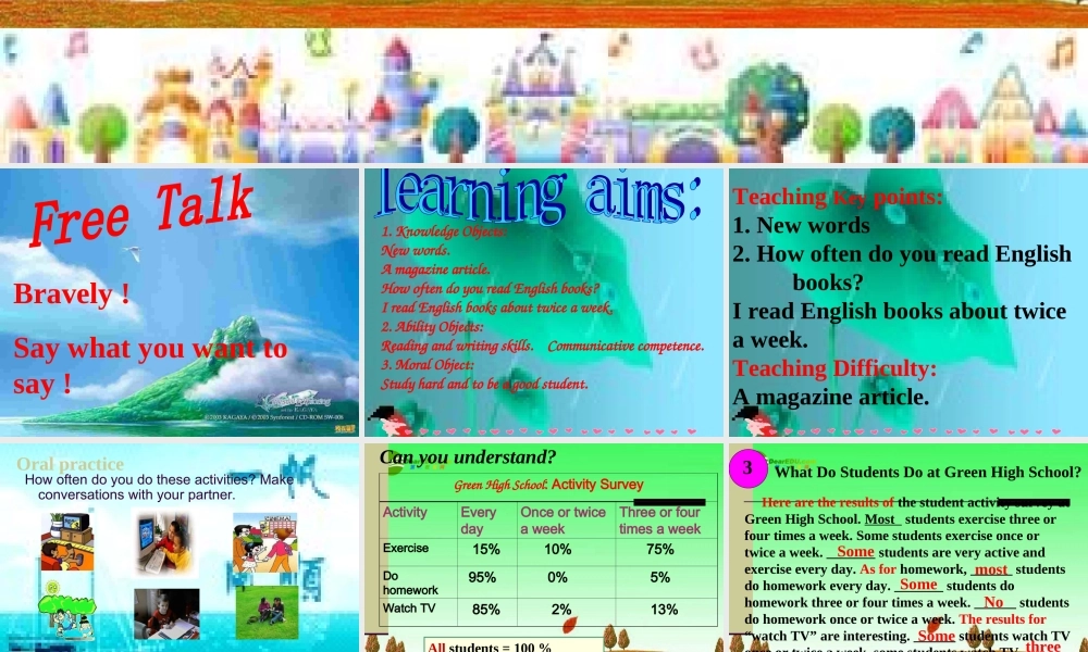 七年级英语上册 unit4 section A课件 鲁教版五四制 课件