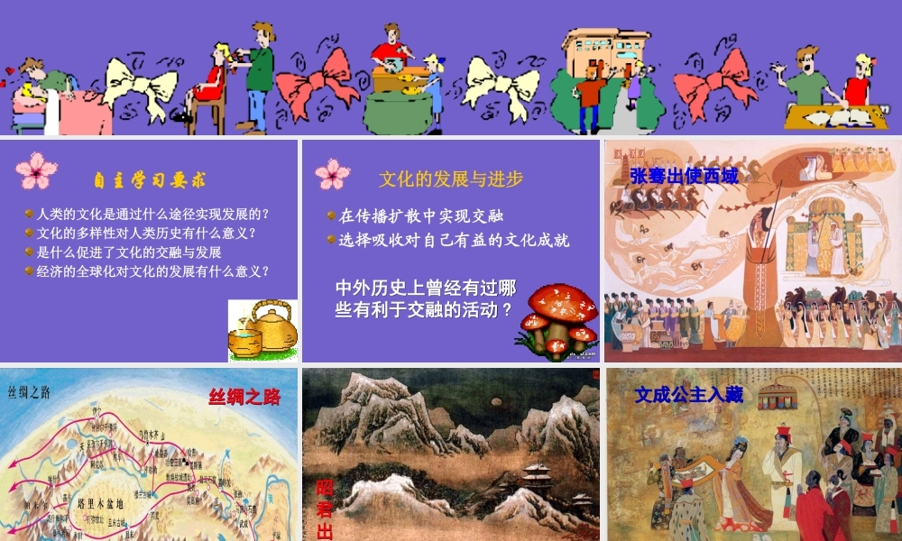 九年级历史文化的交融与选择课件 人教版 课件