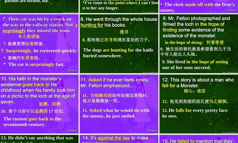 广州二模词组归纳课件