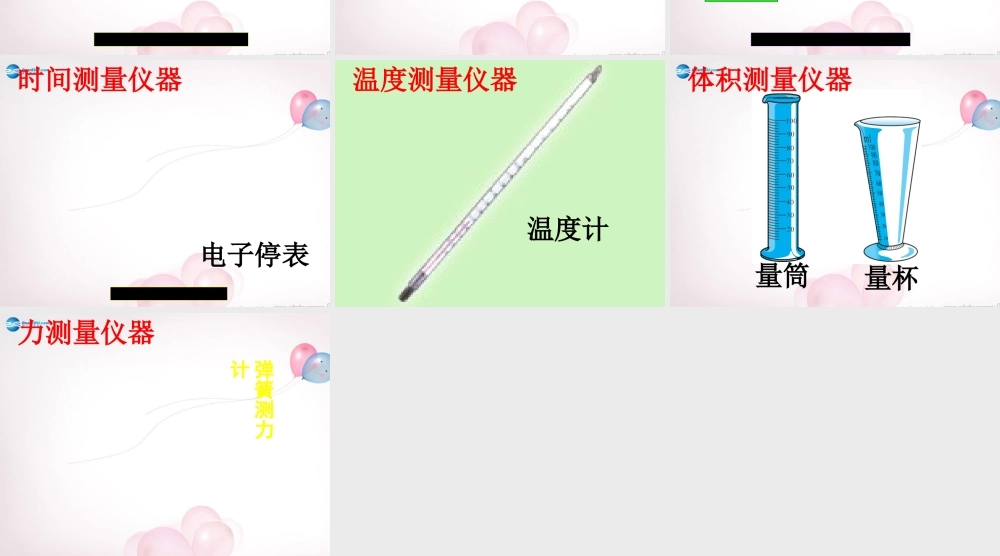 八年级物理上册 认识科学探究工具课件 (新版)教科版 课件