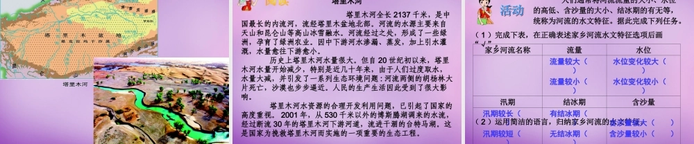八年级地理上册 2.3(河流)课件1 新人教版 课件