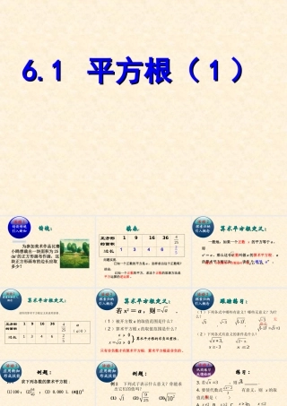 6.1平方根.1-平方根(第1课时)课件